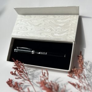 【團購商品，10支起做】東華經典典雅鋼珠筆禮盒_琴鍵黑