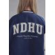 NDHU美式經典棒球外套_靜謐藍