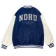 NDHU美式經典棒球外套_靜謐藍