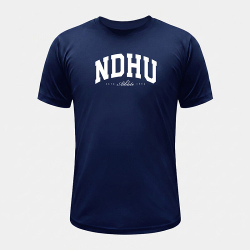 NDHU經典款超細纖維排汗短T_丈青