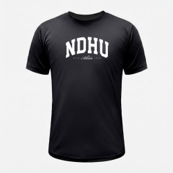 NDHU經典款超細纖維排汗短T_黑