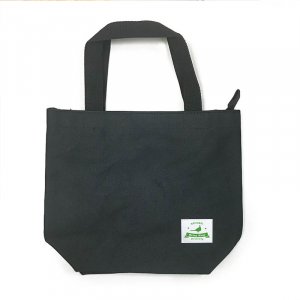 【團購商品，10個起做】NDHU環頸雉簡約生活布標輕巧帆布手提袋_黑