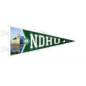 NDHU校園三角旗