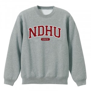 【最後8件，售完不補】NDHU經典款美式大學T_灰