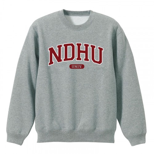 【最後8件，售完不補】NDHU經典款美式大學T_灰