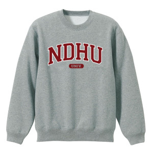 【最後8件，售完不補】NDHU經典款美式大學T_灰