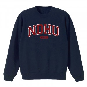 【最後15件，售完不補】NDHU經典款美式大學T_深藍
