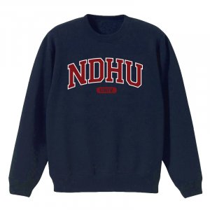 【最後15件，售完不補】NDHU經典款美式大學T_深藍