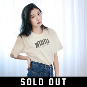 【預購至5/1止，5/20陸續出貨】NDHU限定款_級數短TEE_杏樹白(已完售)