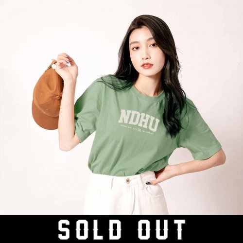 【預購至5/1止，5/20陸續出貨】NDHU限定款_級數短TEE_水墨綠(已完售)