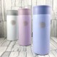 【團購商品，10個起做】NDHU校徽款療癒系304輕巧保溫瓶300mL_粉紫/粉藍/珍珠白