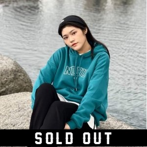 NDHU繪出快樂‧雷諾瓦落肩帽T_海松藍(已完售)